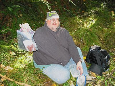 Ron finds the box